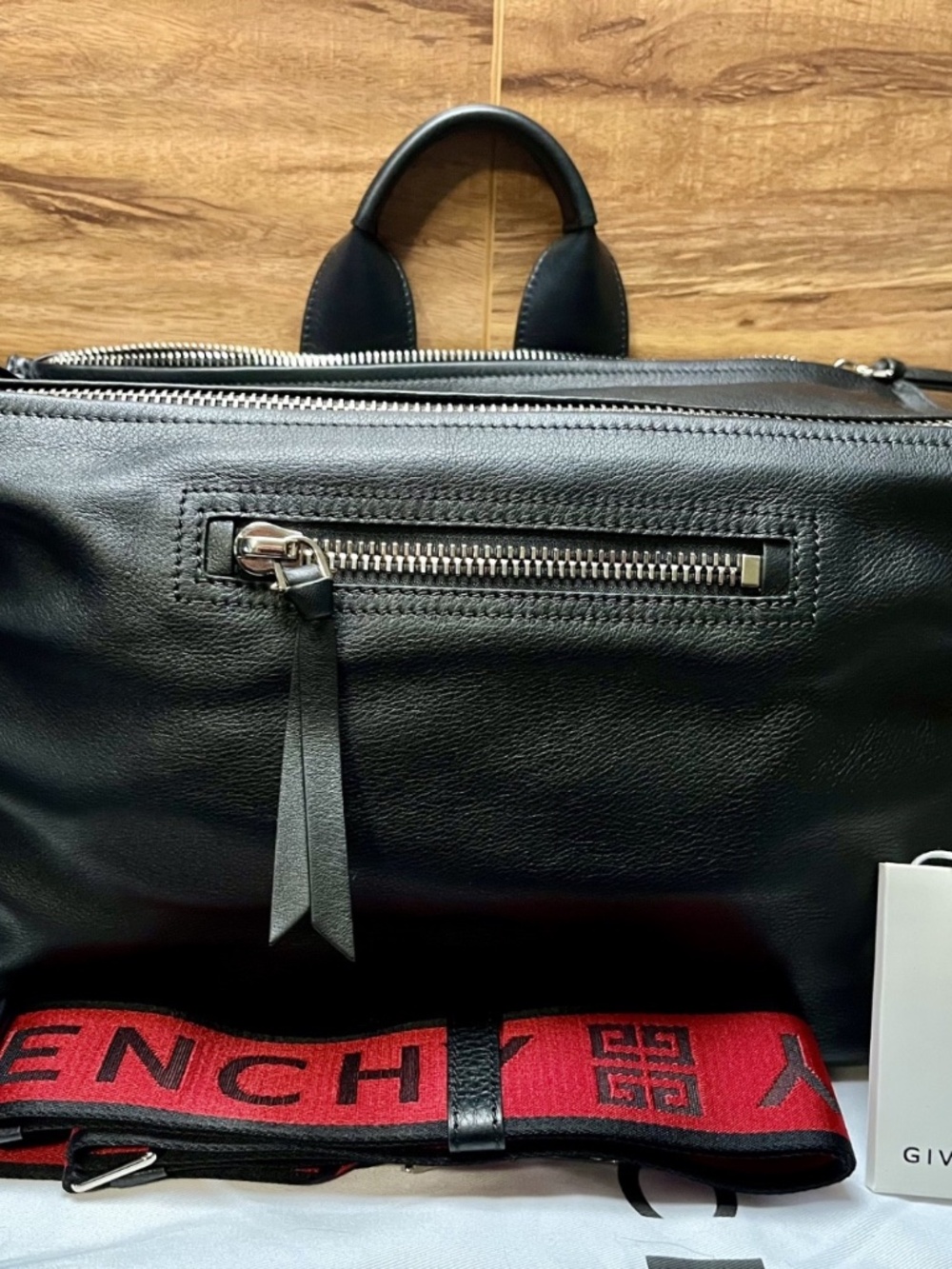 Givenchy - Pandora - Calf - Large - Black - Made in Italy - 15W x 8.5 H